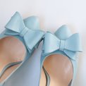 Pantofi din piele naturala bleu Lullaby