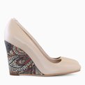 Pantofi din piele naturala camel Caroline
