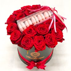 Box Rose Rosse e Ferrero | Fiorista FlorPassion Milano