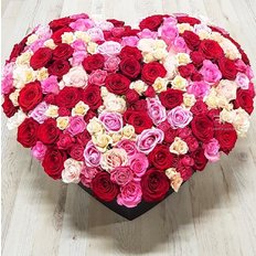 Cuore Rose San Valentino | Rose Multicolore