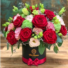 Red Roses Box | Local Florist Milan | Same Day Flower Delivery