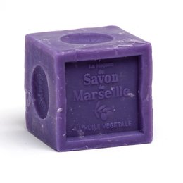 Cub de Sapun de Marsilia 300g - Ulei Esential de Lavanda